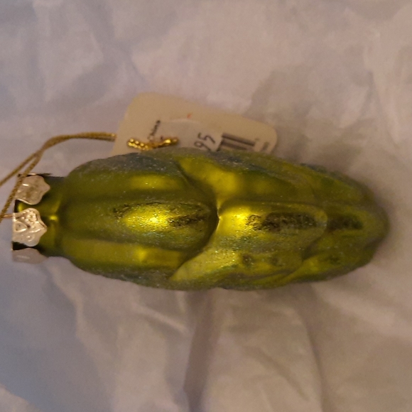 Leaf Leaves Glass Ornament Fall Holiday Christmas All Seasons Decoration Decor - Picture 7 of 11